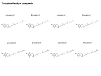 Tocopherol family of compounds PPT Slide
