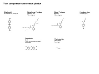 Toxic compounds from common plastics PPT Slide