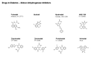 Drugs in Diabetes - Aldose dehydrogenase inhibitors PPT Slide