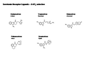 Serotonin Receptor ligands - 5-HT3 selective PPT Slide